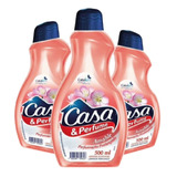 Kit 3 Desinfetante Amable Casa E Perfume 1500ml Uso Geral