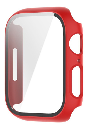 Carcasa Rigida Con Vidrio Templado Para Reloj Apple Watch 