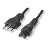 Cable Fuente Poder Tipo Trebol Pc Cargador 1.5mt