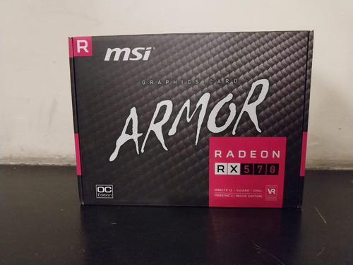 Placa De Video Amd Msi  Armor Rx 570 8gb