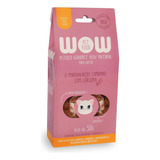 Petisco Natural Wow Pet Food Lombinho E Cúrcuma Para Gatos