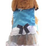 Roupa Pets Fantasia Princesas Cinderela Carnaval Tam. P 