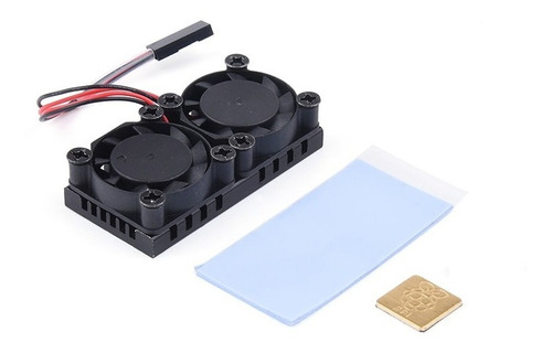 Mini Ventilador Dual Para Raspberry Pi 4b / 3b 5v