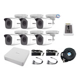 Kit 6 Camaras Epcom 2 Mpx Cctv 1 Tb Dvr 8 Canales 1080p Cctv