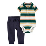 Carter´s Set 2 Piezas Body Mangas Cortas Pantalon