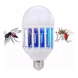 2 Focos Mata Moscos Luz Led Ultra Violeta Mata Insectos