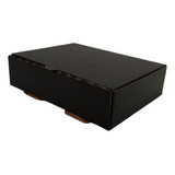 20 Caja De Cartón Color Negro 22x16.5x5.5 Cm Regalos, Envios