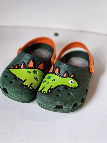 Sandalia Crocs Importadas Brasil Dinosaurios Talle 23/24 Arg