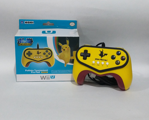 Controle Hori Pokkén Tournament Pro Pad Pikachu Switch Wii U