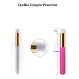 Cepillo Limpia Pestañas, Limpiador Extensiones Pestañas