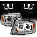 Par Faros Led U Ford Lobo F150 2004 2005 2006 2007 2008 Crom