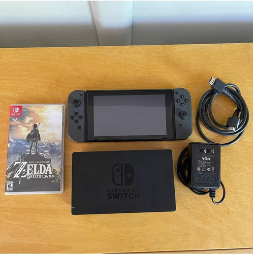 Nintendo Switch Neon V2 + Zelda Breath Of The Wild