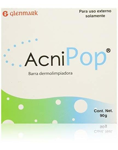 Barra Dermolimpiadora Acnipop 90g  P/acne E Imperfecciones