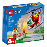 Lego City Fire Helicopter - 60318 - 53 Pcs