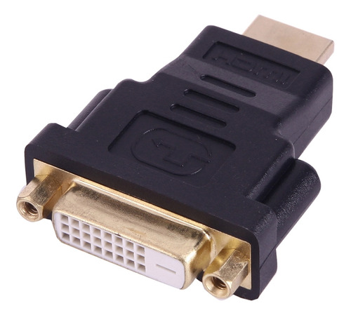 Gold Plated Hdmi 19 Pin Male To Dvi Female Adapter
