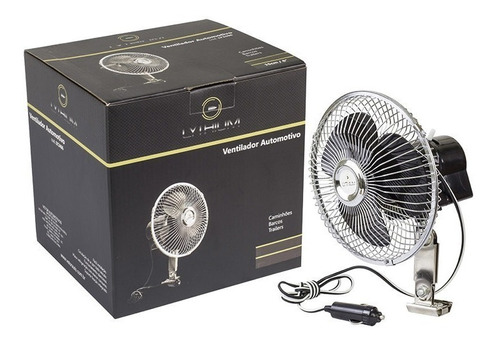 Ventilador Automotivo 12v Ou 24v 6 Polegadas Trailer 