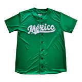Jersey Béisbol Baseball México Nombre Número Personalizado