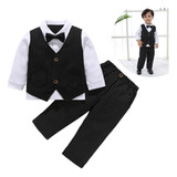 Conjunto Formal Traje De Estilo Niño Bebé Fiesta Cumpleaños