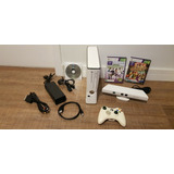 Xbox 360 4gb Branco + Kinect + 2 Jogos Kinect + Controle