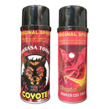 2 Spray Arrasa Con Todo Coyote Y Dragón Rojo + Regalo 