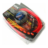 Kit Profesional Audio Hd Cables Para Subwoofer Amplificador