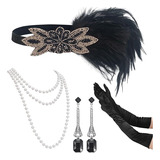 1920s Gatsby Accessories For  Headpiece Pearl Necklace