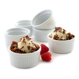 Pack 6  Pocillo Ramekin Cerámica Porcelana 7 Cm - 80 Ml