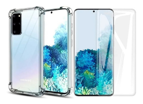 Funda Para Samsung Transparente + Templado Hidrogel