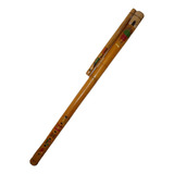 Flauta Traversa Artesanal De Bambu Fta4