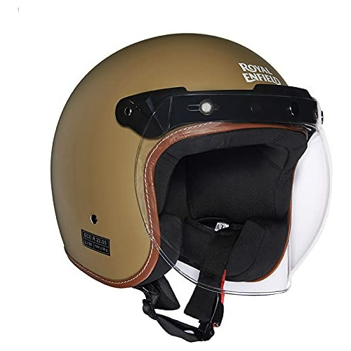 Casco Royal Enfield Jet Helmet(v) Dst Stm Mt Lt