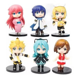 Hatsune Miku Colección X 6 Figuras Kaito Luka En Bolsa