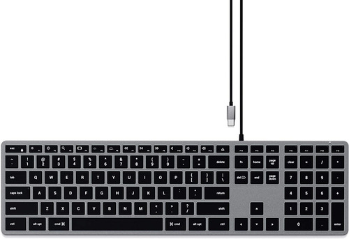 Satechi St-ucsw3m Teclado Slim X3 Wired Backli For Mac _ap