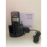 Telefone Panasonic  Kx-tgb110lbb Sem Fio - Cor Preto Usado