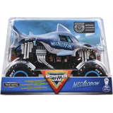 Toy Monster Truck Monster Jam Megalodon 1:24 Fundido A Presi