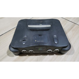 Nintendo 64 Americano Cinza Só O Aparelho Sem Nada. Liga Mas A Imagem Congela Depois De Um Tempinho Ligado. Tá Com Defeito!