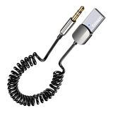 Adaptador Receptor Usb Auxiliar Bluetooth Manos Libres Carro