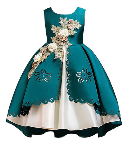 Mycity® Vestido De Princesa Sin Mangas Para Niñas