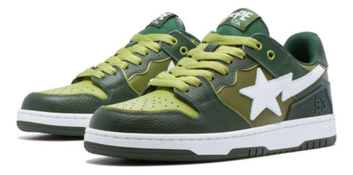 Sneakers A Bathing Ape Bape Sk8 Sta Green