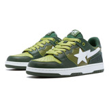 Sneakers A Bathing Ape Bape Sk8 Sta Green