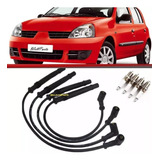 Kit Cables Originales  Y Bujías Ngk Clio 1.2 16v 