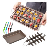 Molde De Pastel Brownie Pan Molde Para Hornear Herramientas