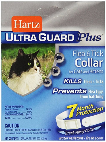 Hartz Ultraguard Plus Resistente Al Agua 7 Mes Protección Br