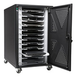 Gabinete De Carga De Seguridad Ac12 Para Tabletas, Chromeboo