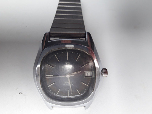 Reloj Nivada Vintage A Cuerda Original Malla Metalica Pv