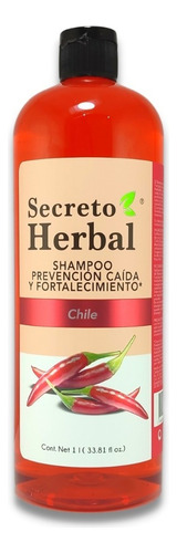 Shampoo Secreto Herbal Anticaída Y Fortalecimiento Chile 1 L