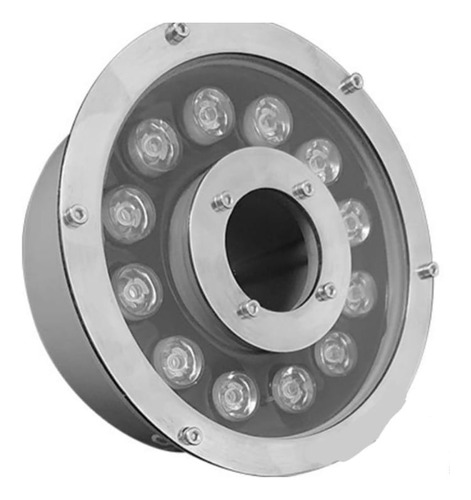 3pz Empotrable Led 12watts Sumergible Fuentes Alberca 3500k