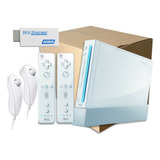 Nintendo Wii Completo Com Garantia + 2 Controles + Hdmi