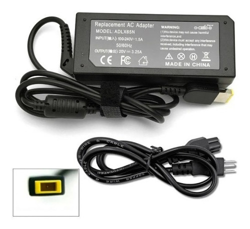 Cargador Lenovo G50 G50-30 G50-45 G50-70 G50-80 20v 3.25a