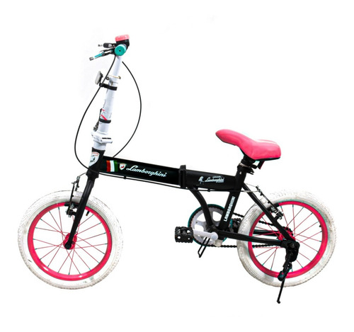 Bicicleta Infantil Plegable Rodado 16 Lamborghini Premium