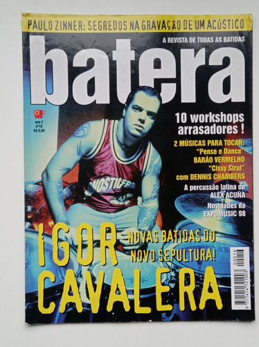 Revista Batera Nº 16 - Igor Cavalera